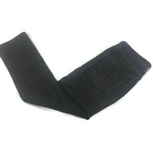 ZAK Jeans Womens 32 X 30 Black Straight Leg Button